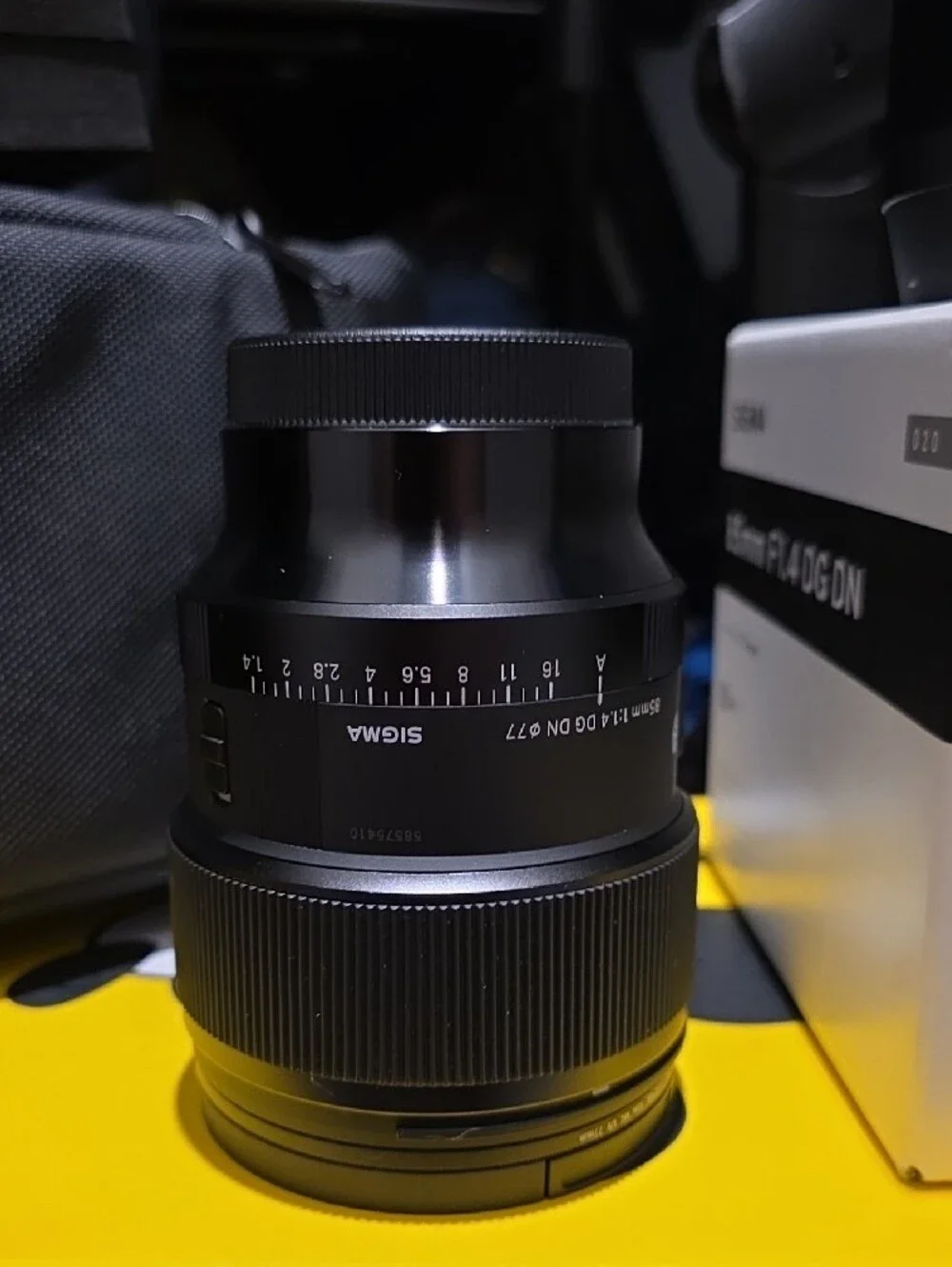 Sigma 85mm F1.4 DG DN Lens - Black